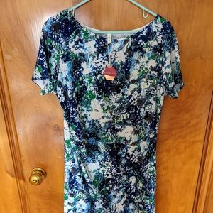 pink blush maternity dress size XL